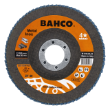 Odolný brusný lamelový kotouč BAHCO 3927-125IM-P80