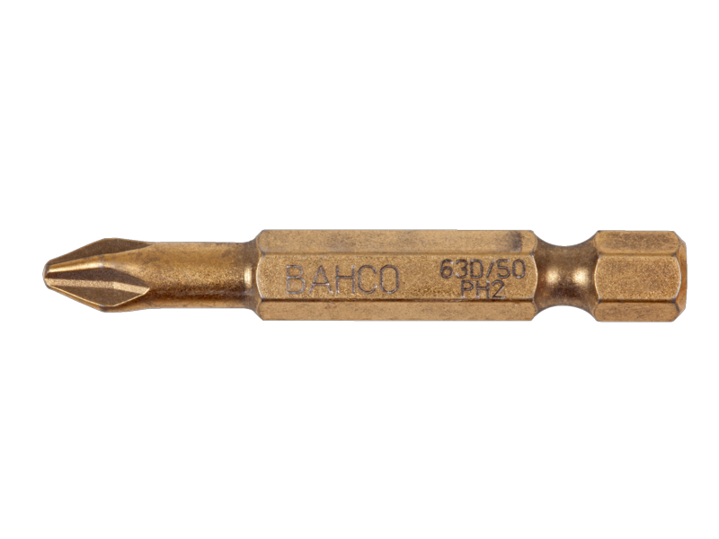Diamantové bity pro šrouby Phillips, 50 mm BAHCO 63D/50PH3