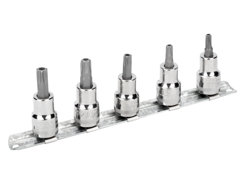 Sada nástrčných klíčů s nást.BAHCO, 7409TORX-TRR/S5